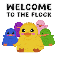How Are You Duck Sticker by MeetDuckey