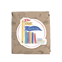 Club_Libritos club colores libros niños Sticker
