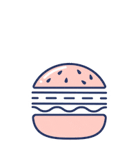Food Burger Sticker by iZettle Social