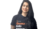 qconcursos aqui apontando olha em cima Sticker