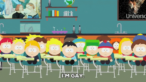 eric cartman gay GIF by South Park 