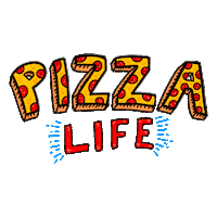 Dominoids pizza eat yum dominos Sticker
