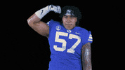 Flex Flexing GIF by BYU Cougars