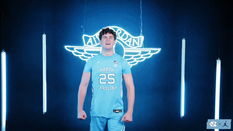 Lets Go Basketball GIF by UNC Tar Heels