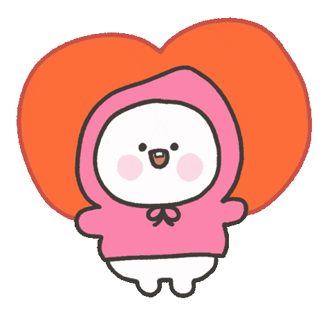 Happy 하트 Sticker by jeong5mog