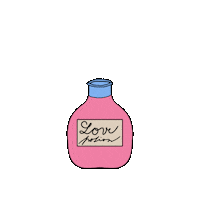 Love Potion Heart Sticker