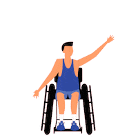 Sport Handicap Sticker by ANESTAPS