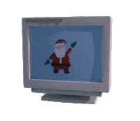 Christmas Eve Sticker by Bubble Punk