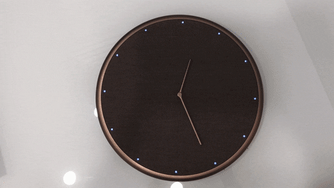 cat clock GIF by Mashable