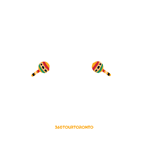 Day Of The Dead Mexico Sticker by 360 Tour Toronto