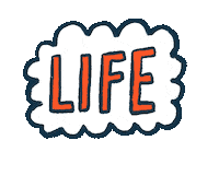 Happy Life Sticker