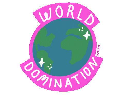 Junojuno giphyupload yes power world Sticker