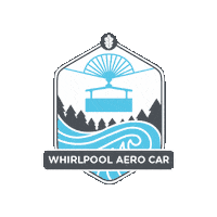 Whirlpool Falls Sticker by Niagara Parks
