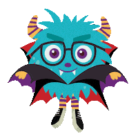 Halloween Dracula Sticker by katapum