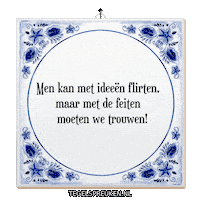 Humor Focus Sticker by Tegelspreuken.nl