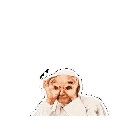 Papa Atencao Sticker by comunidadefilhosdemaria