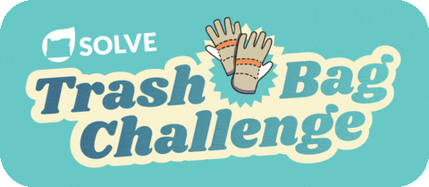 solveoregon giphyupload solve trashbagchallenge trash bag challenge GIF