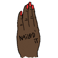 Hand Nails Sticker by Kochstrasse™