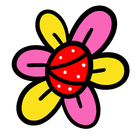 Missbambi giphyupload happy pink nature Sticker