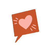 lilacpastel love art heart illustration Sticker