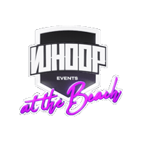 whoopevents_germany whoop whoop events whoop at the beach Sticker