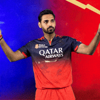 Happy Bhuvneshwar Kumar GIF by Royal Challengers Bengaluru