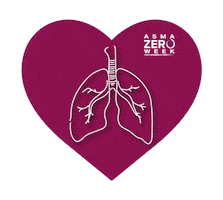 Asmazero asthma asma livingwithasthma asmalieve Sticker