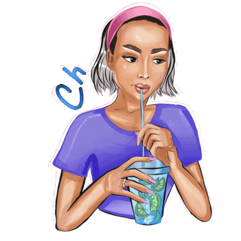 Girl Summer Sticker