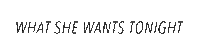 What She Wants Tonight Sticker by Luke Bryan