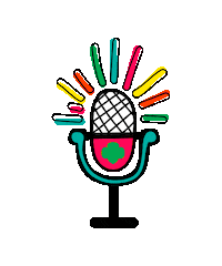 girl talk mic Sticker by Girl Scouts River Valleys