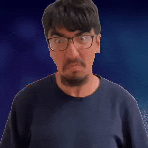 Angry in a funny way