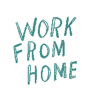 Work From Home Love Sticker by Doodleganger