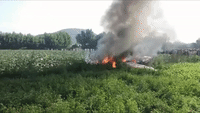 Training Aircraft Crashes in Pakistan's Khyber Pakhtunkhwa Province
