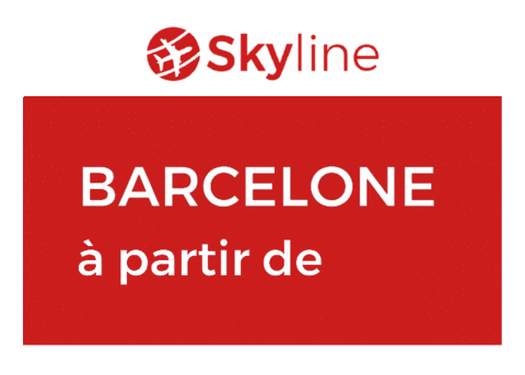 barcelone Sticker by Skyline Airways