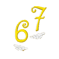 6 7 Sticker