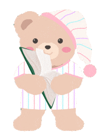 Bear Book Sticker by Heart to Heart Foundation