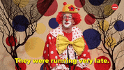 Humor Clowns GIF by BuzzFeed