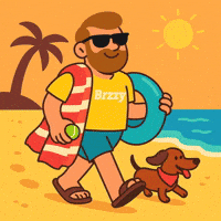 Sunny Day Dog GIF by Brzzy
