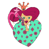 Queen Alice Sticker