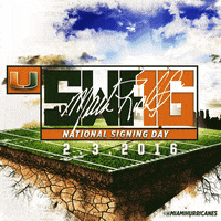miamihurricanes football miami college football recruiting GIF
