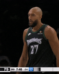 Nba Rudygobert GIF by Minnesota Timberwolves