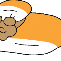 Neoverave sleep sleepy comfort blanket Sticker