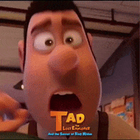 tad the lost explorer scream GIF by Paramount Movies