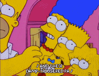 homer simpson singing GIF