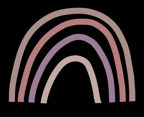 Pink Rainbow GIF