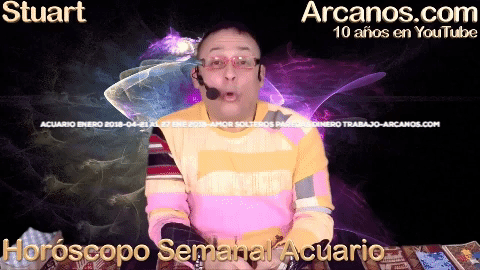 horoscopo semanal acuario enero 2018 amor GIF by Horoscopo de Los Arcanos