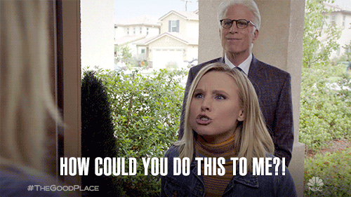 Angry Season 3 GIF by The Good Place