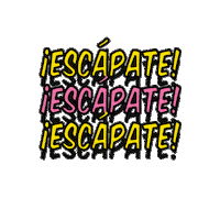 escapate Sticker by zumbaescape