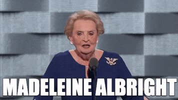 madeleine albright GIF by Diversify Science Gifs