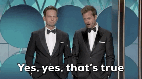 Yes Yes Thats True GIF by Golden Globes
